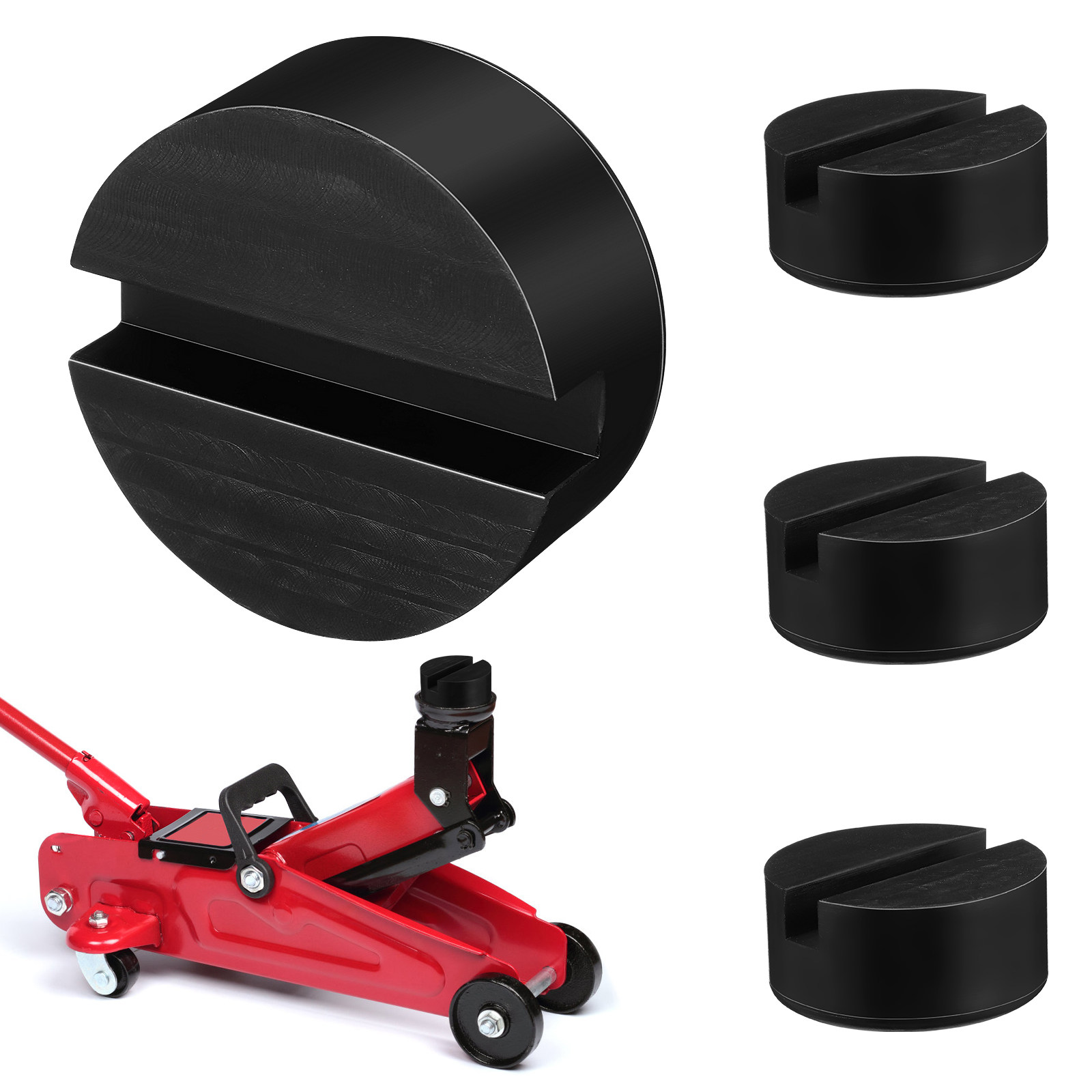 Car Jack - 4 sztuki gumowych podkładek pod podpórki,