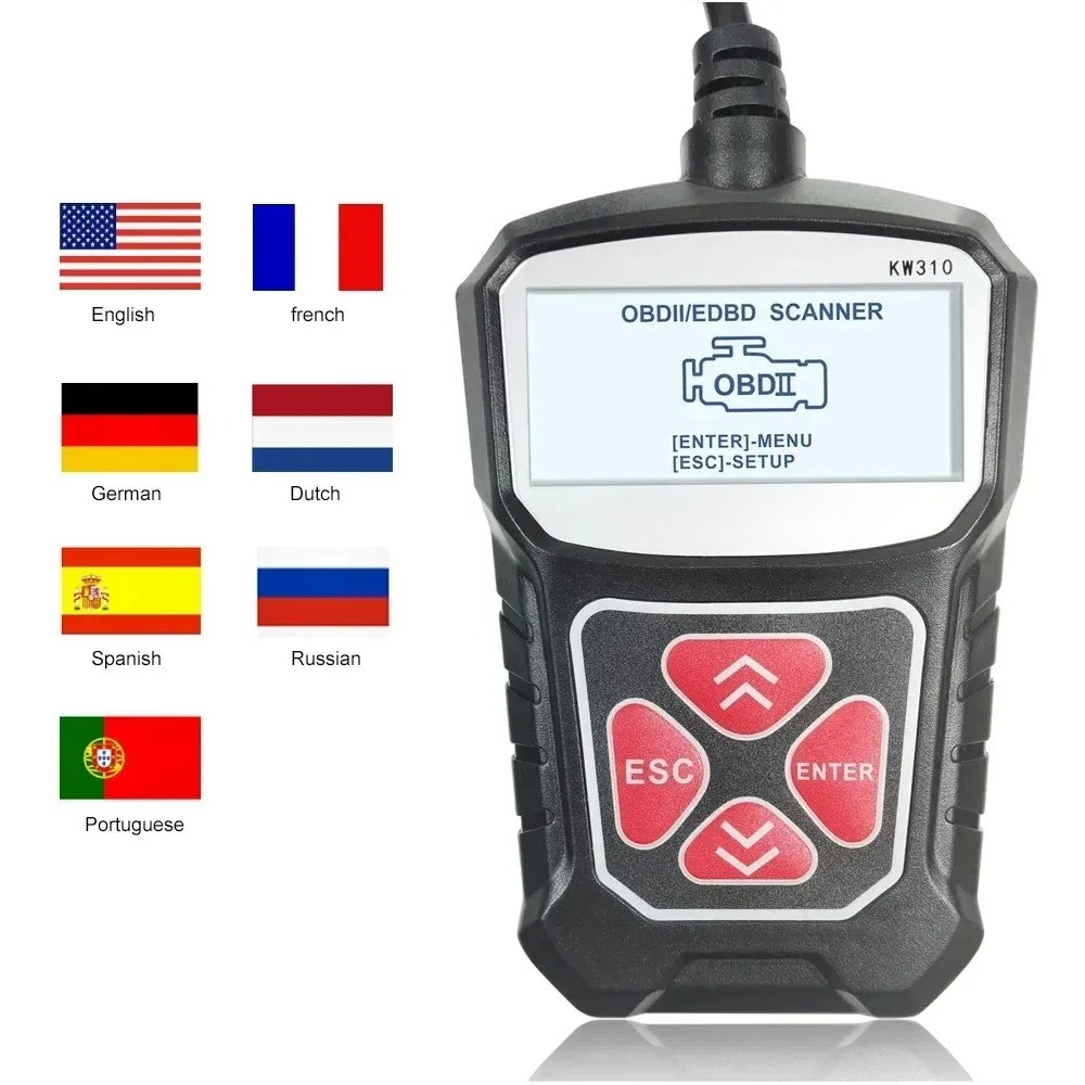 KW310 OBD2 Samochodowy Skaner  – Car Diagnostic Tool recenzja i cena