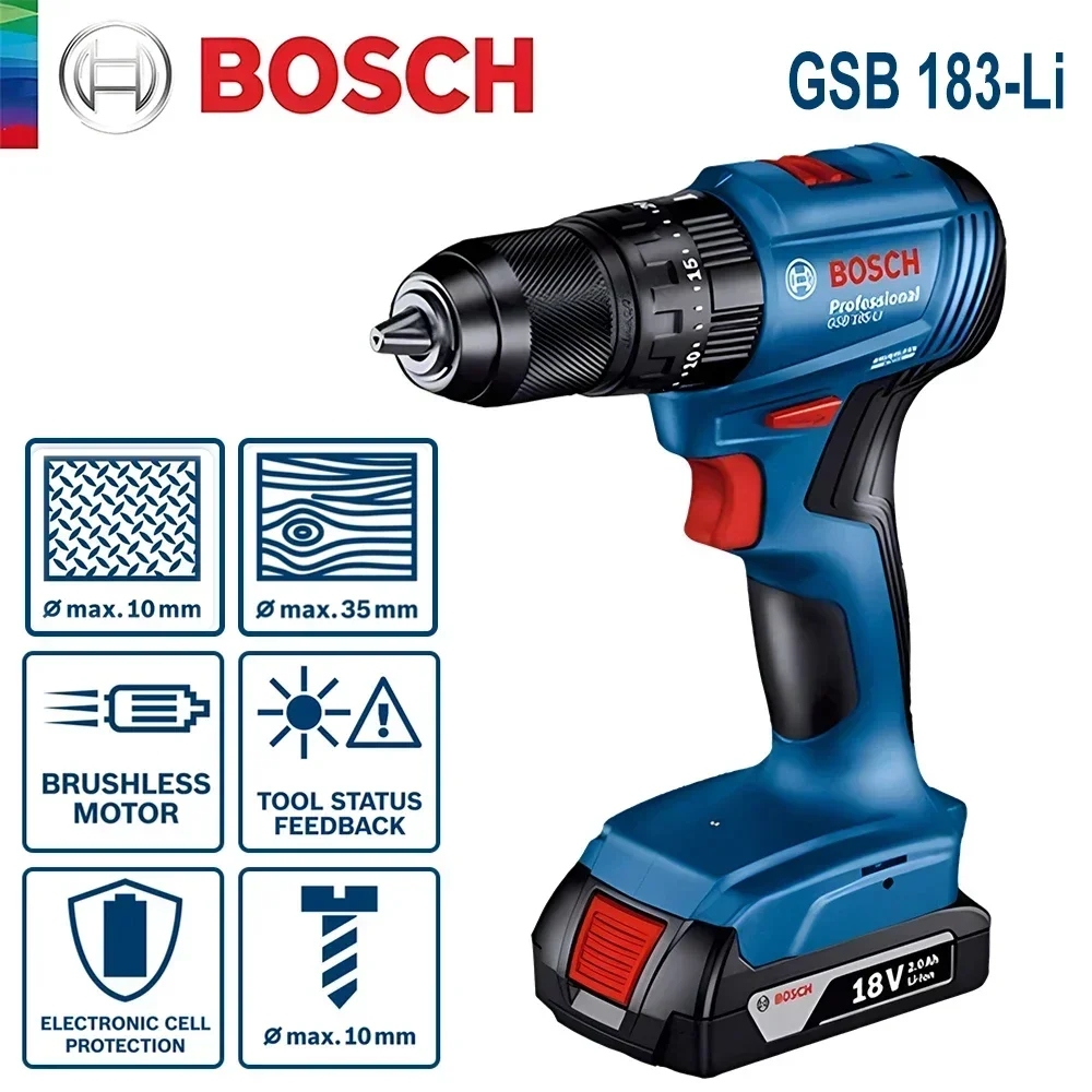 Bosch GSB183-LI – akumulatorow – Torque Wrench recenzja i cena